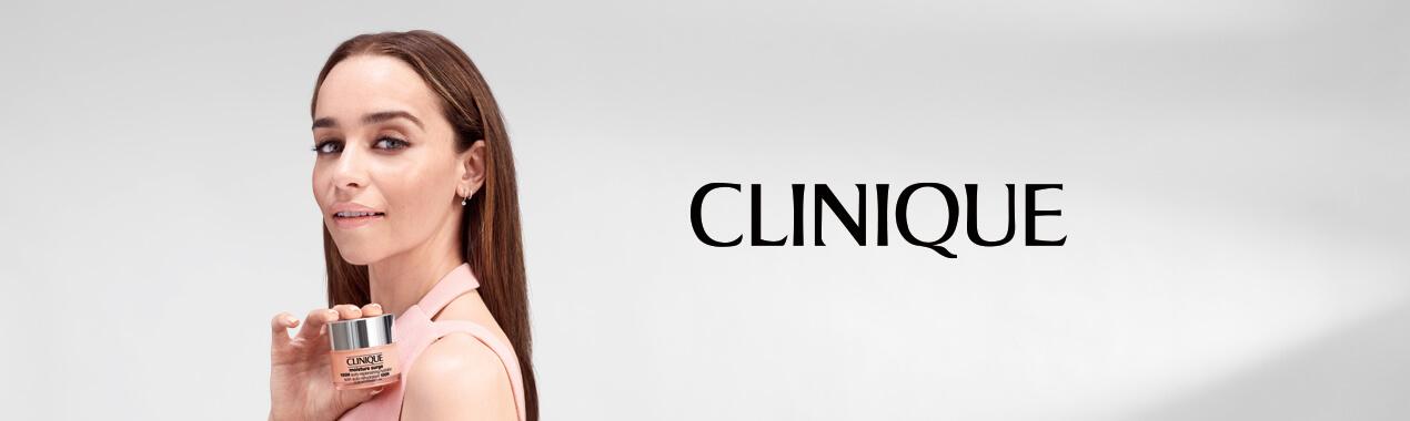 Brand banner from Clinique