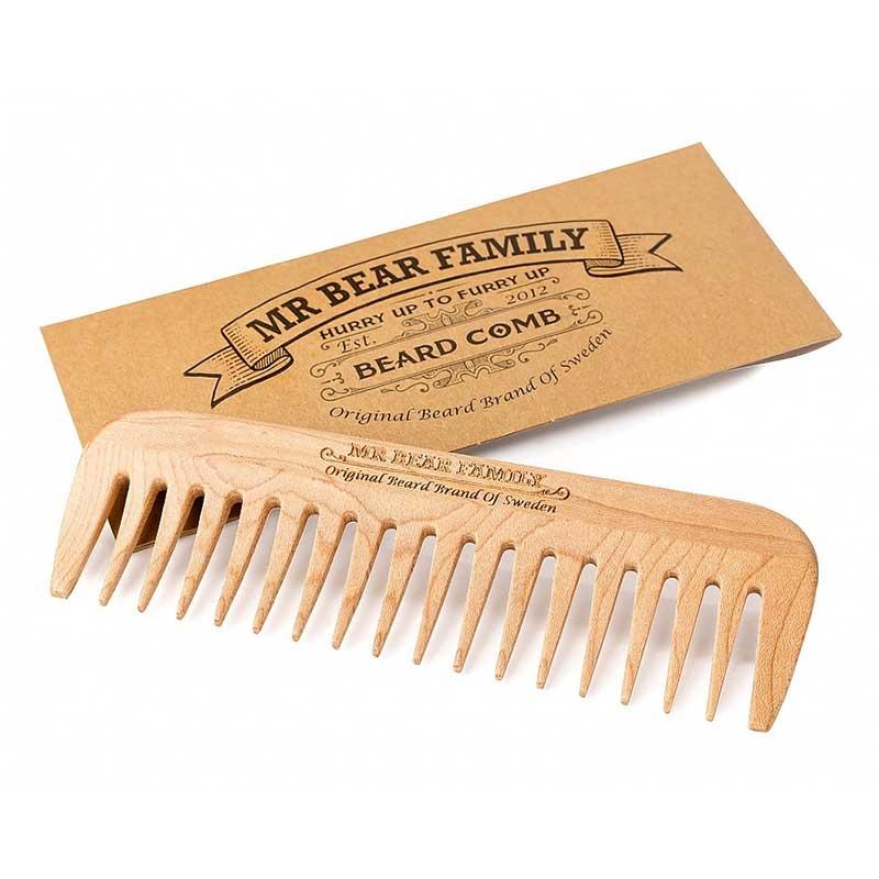 Mr. Bear Family - Wooden Comb