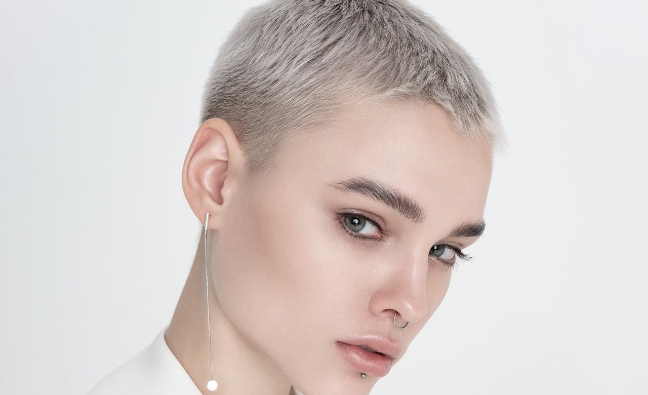 woman with a Buzz Cut