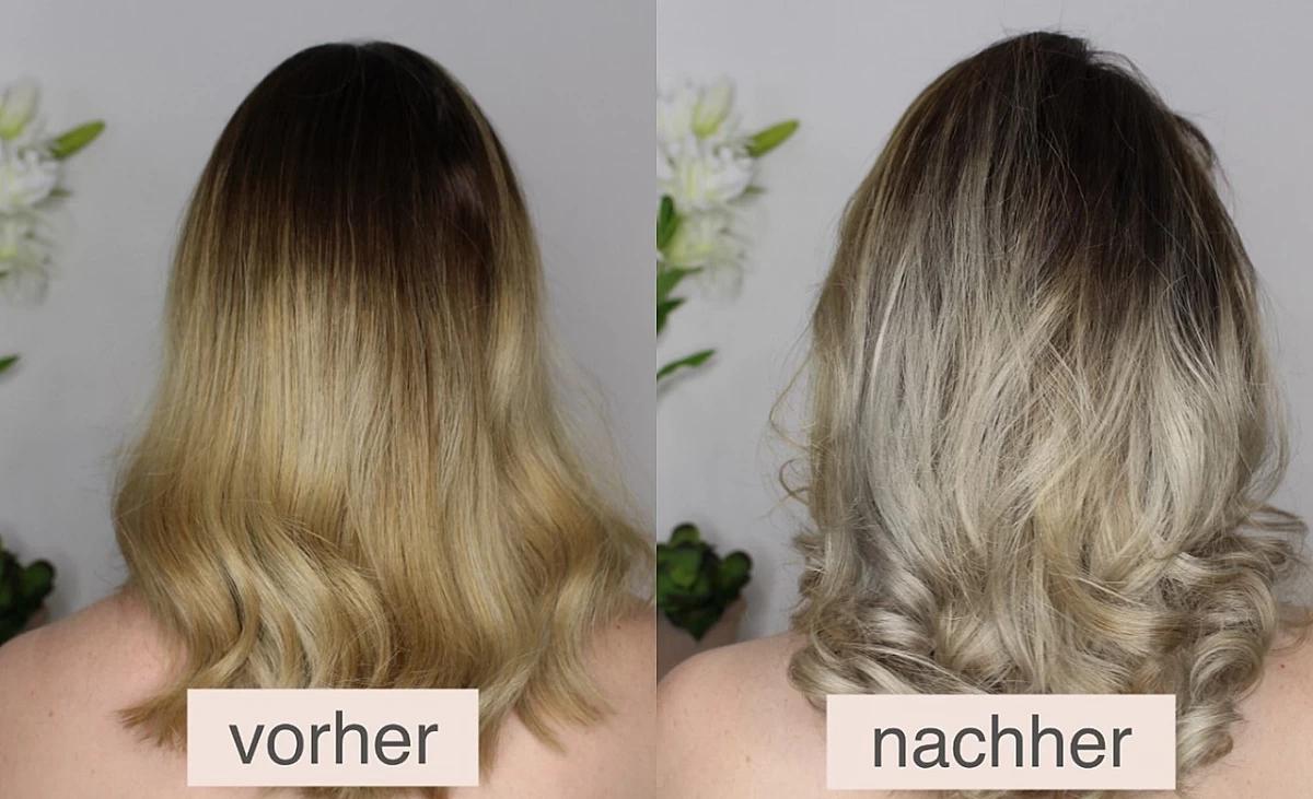 Before / After with the Igora Expert Mousse