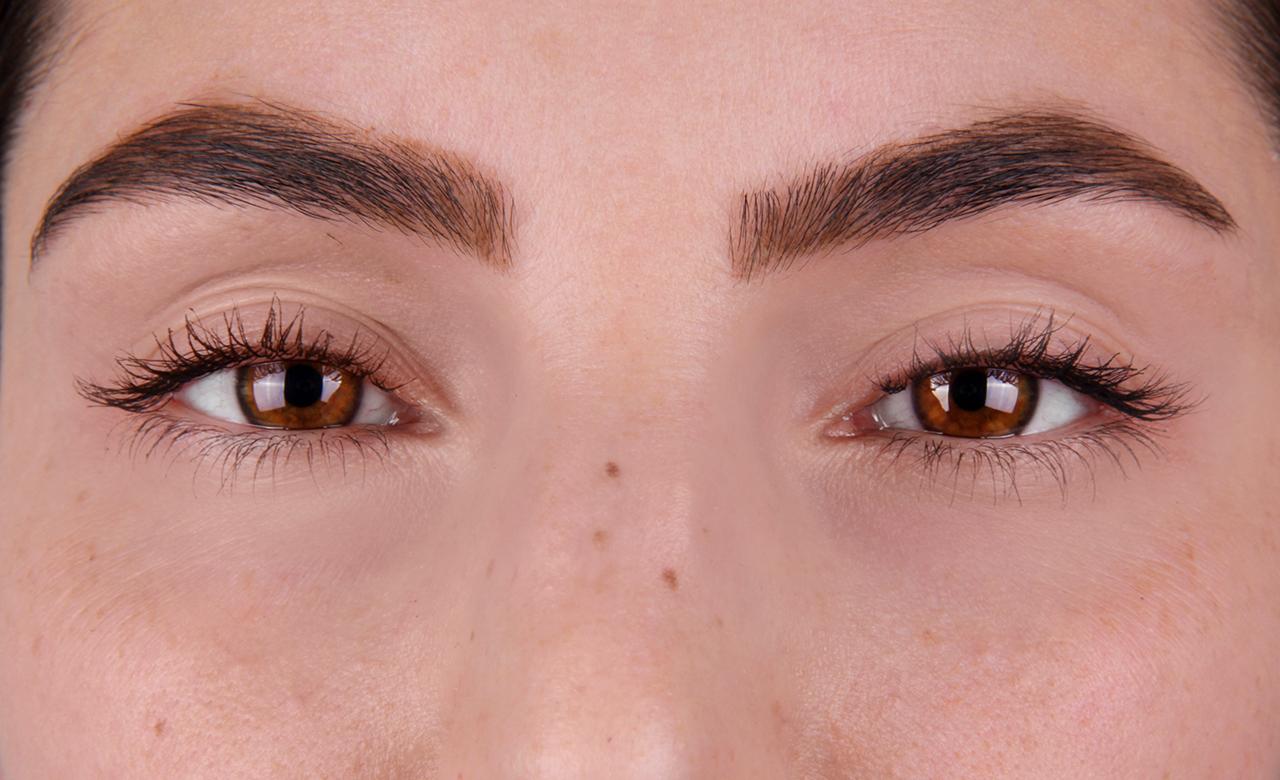 Eyebrow tinting with Wunderbrow | After