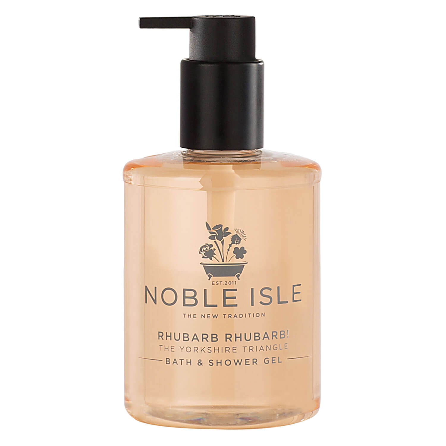 Product image from Noble Isle - Rhubarb Rhubarb! Bath & Shower Gel