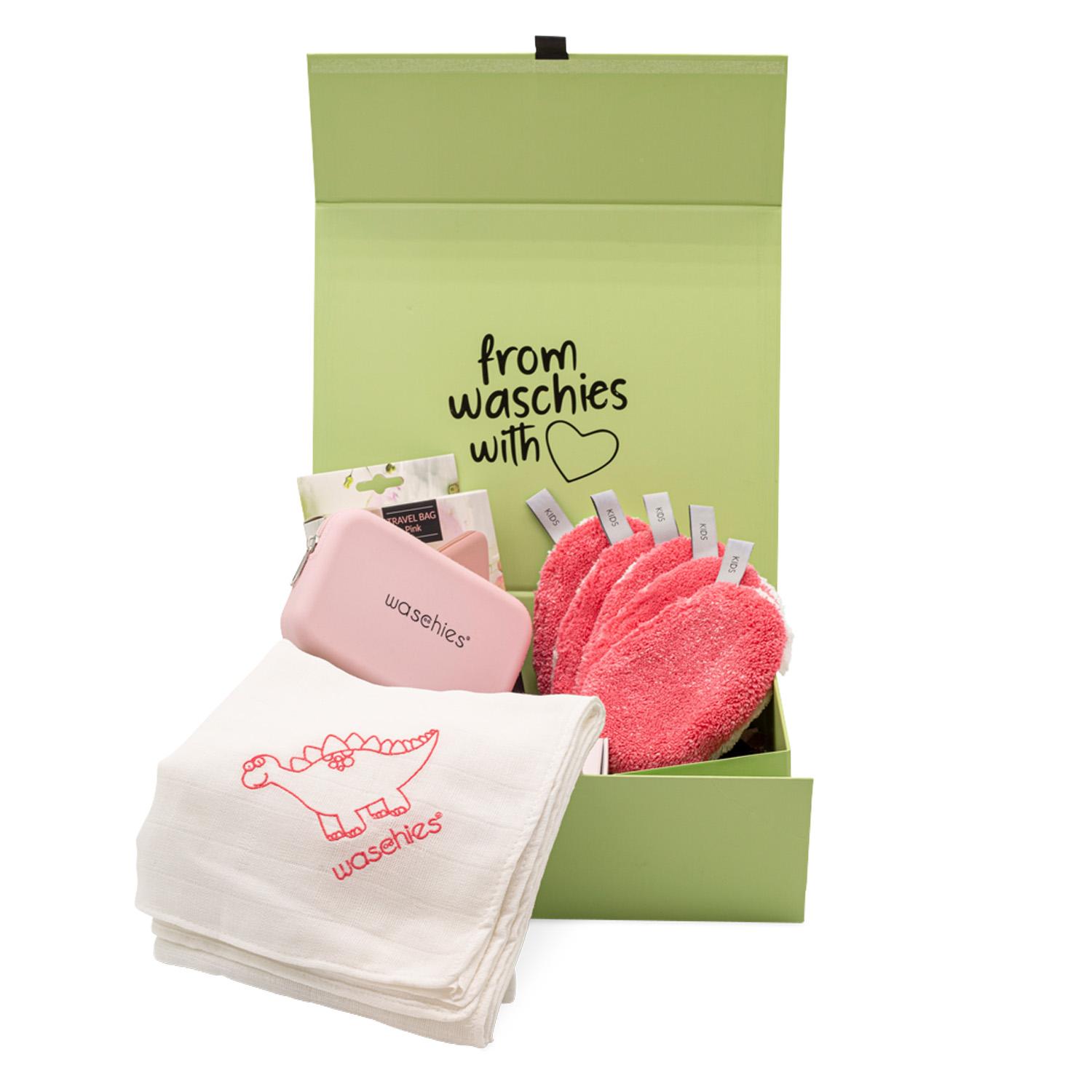 Waschies Kidsline - Giftbox for Babies Pink