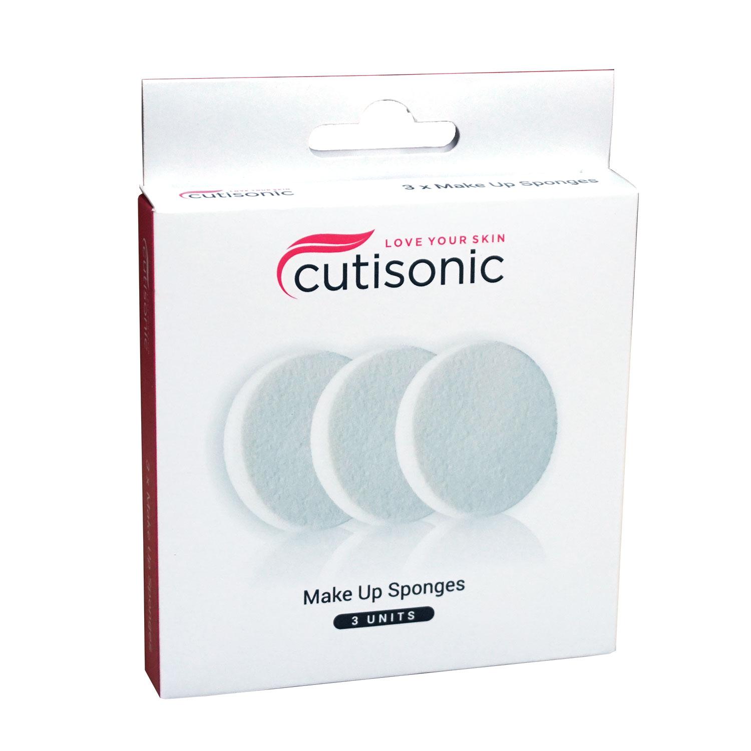 Cutisonic - Rechange Make Up Eponges