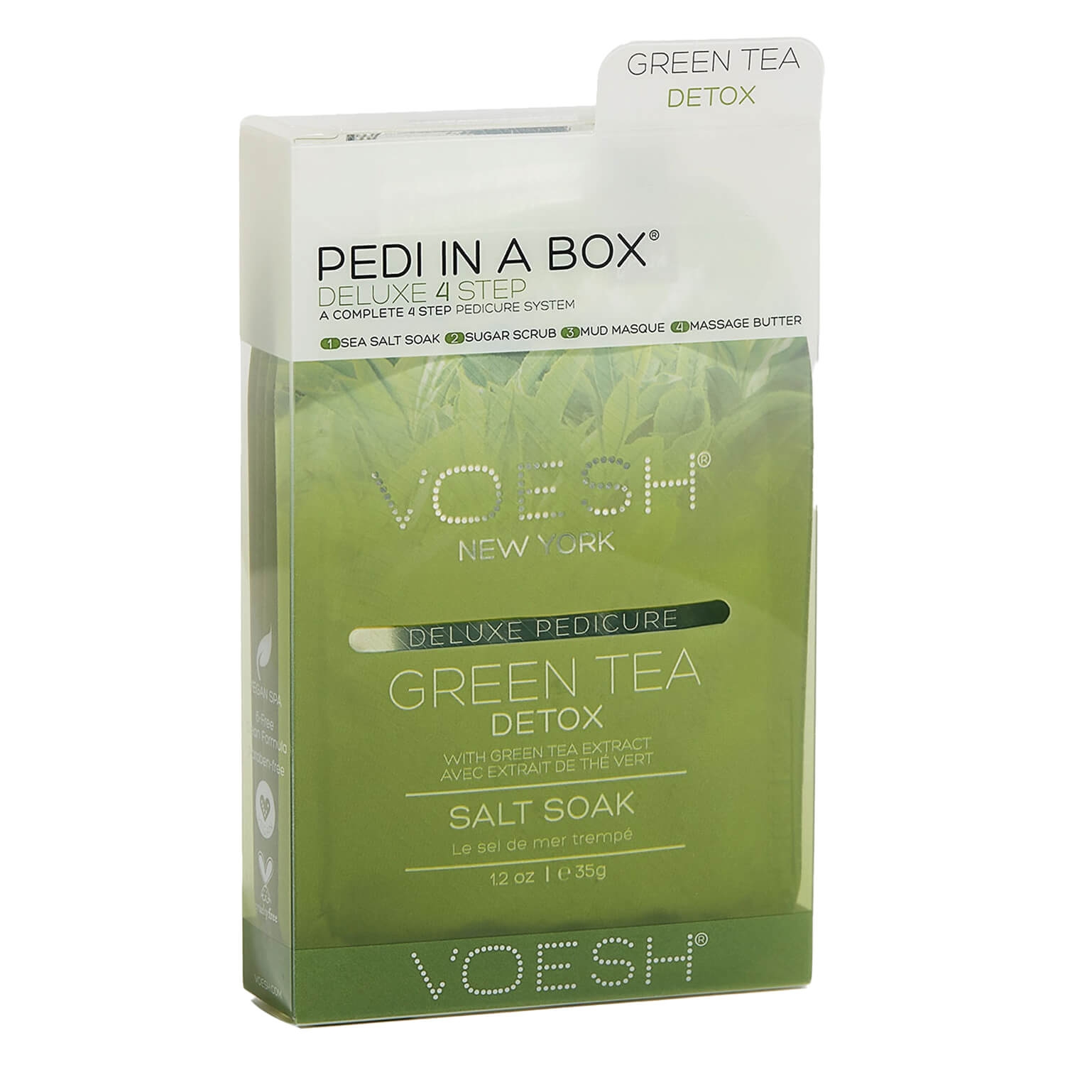 Produktbild von VOESH New York - Pedi In A Box 4 Step Green Tea Detox
