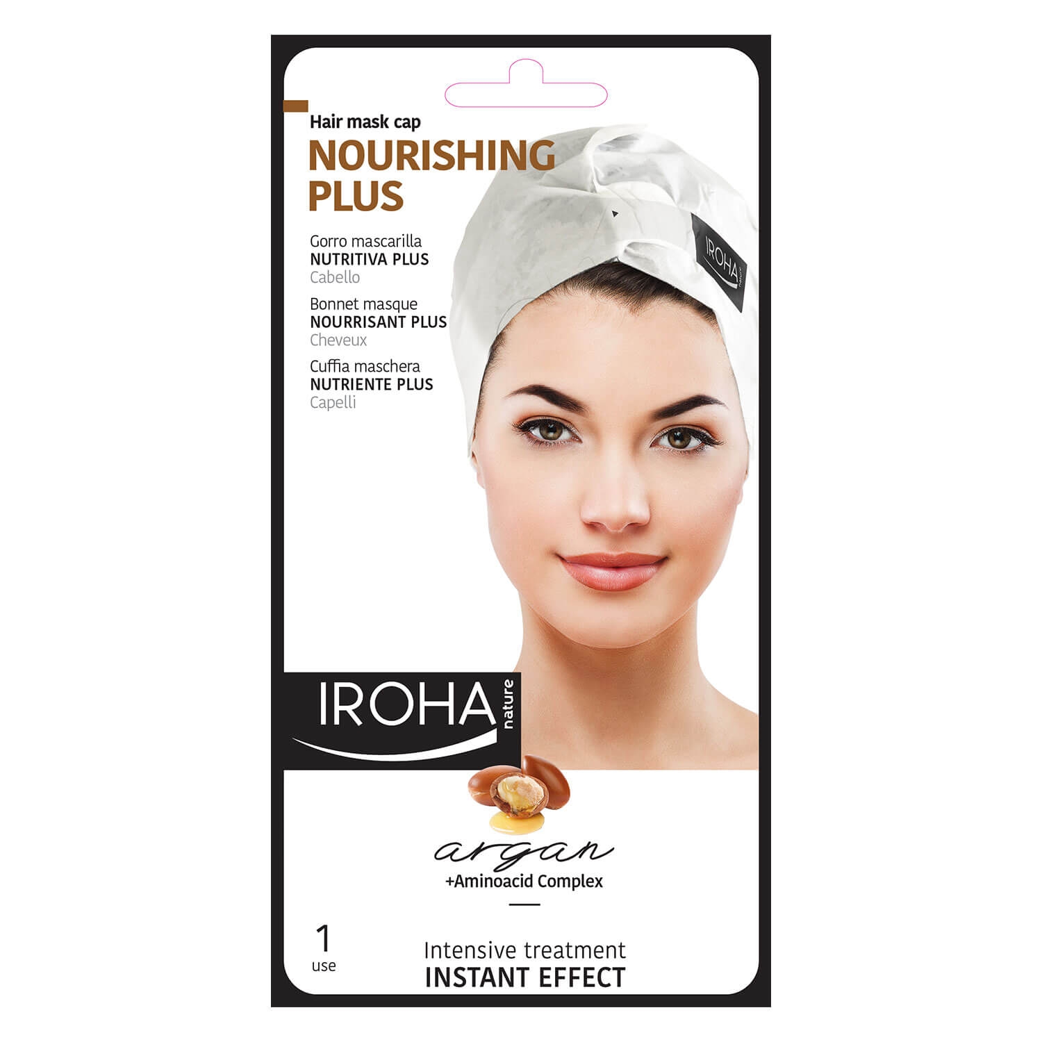 Product image from Iroha Nature - Hair Mask Cap Argan