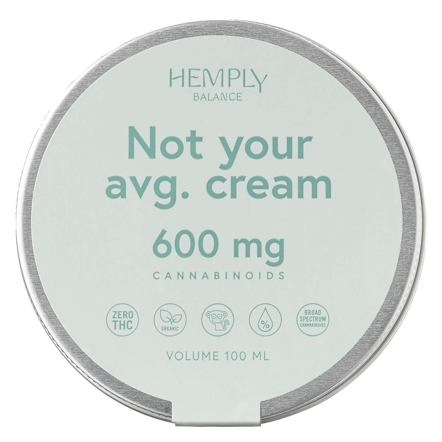 HEMPLY Balance - Not your avg. cream