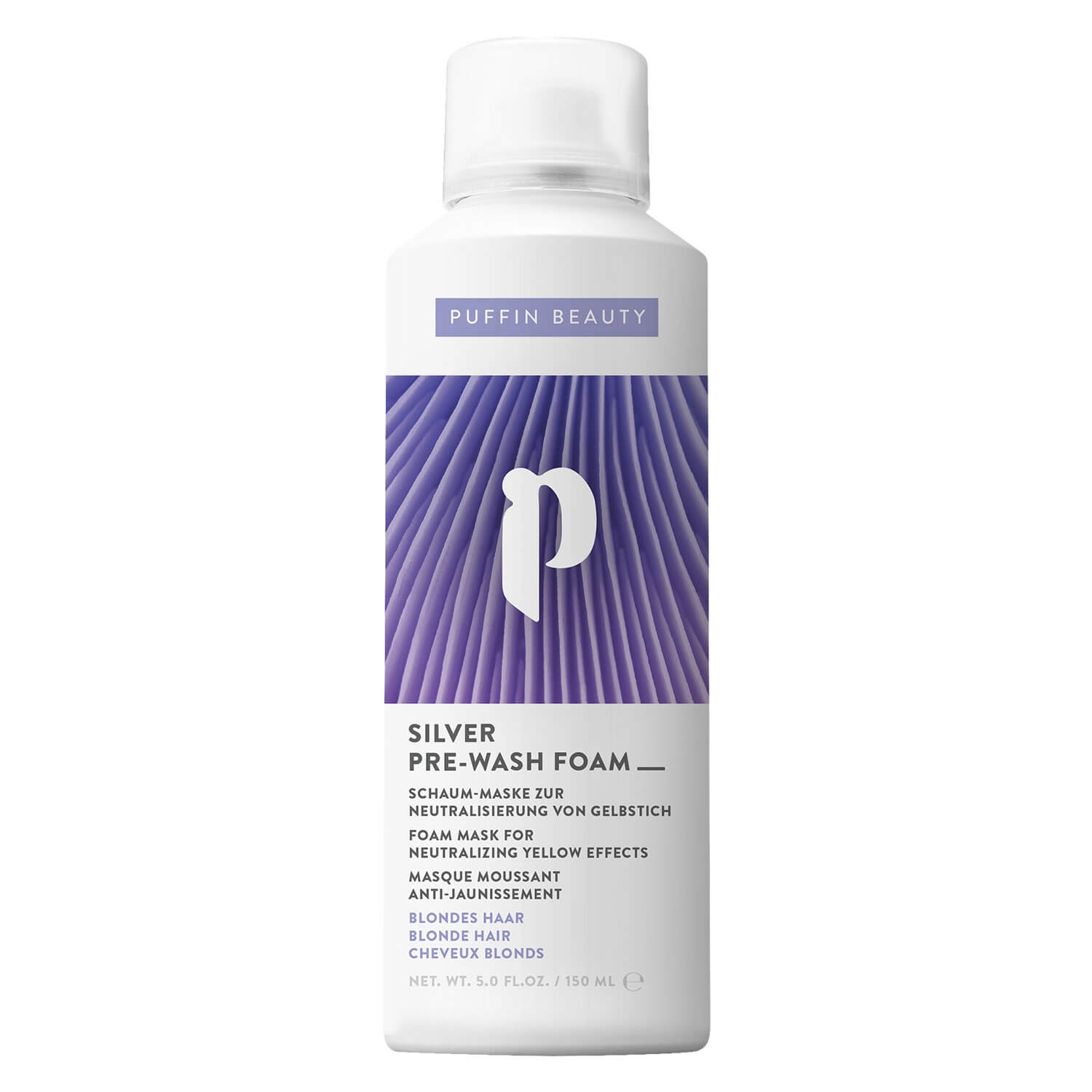 Product image from Puffin Beauty Care - Silver Pre-Wash Foam