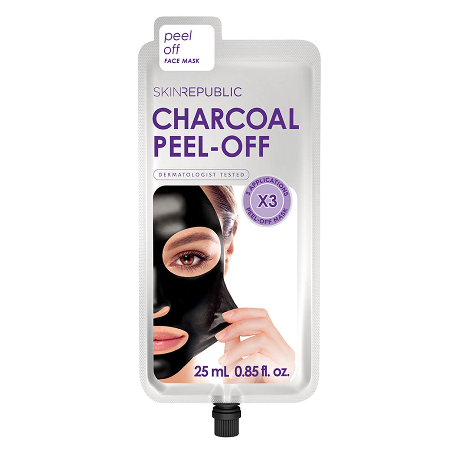 Image du produit de Skin Republic - Charcoal Peel-Off Face Mask