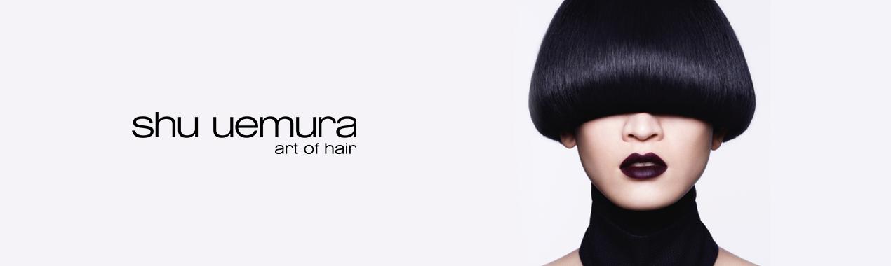 Bannière de marque de shu uemura art of hair