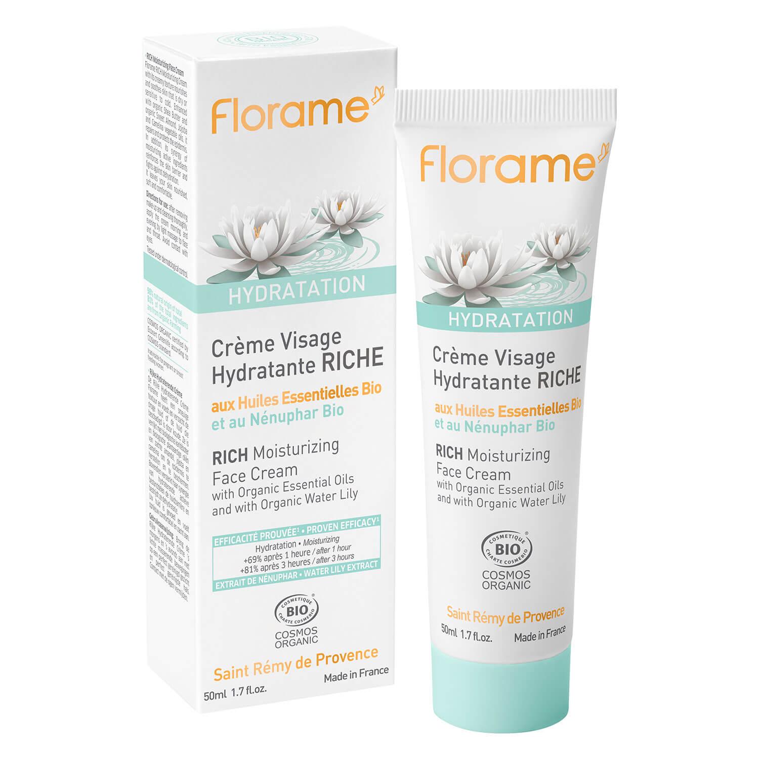 Florame - Crème visage hydratante RICHE