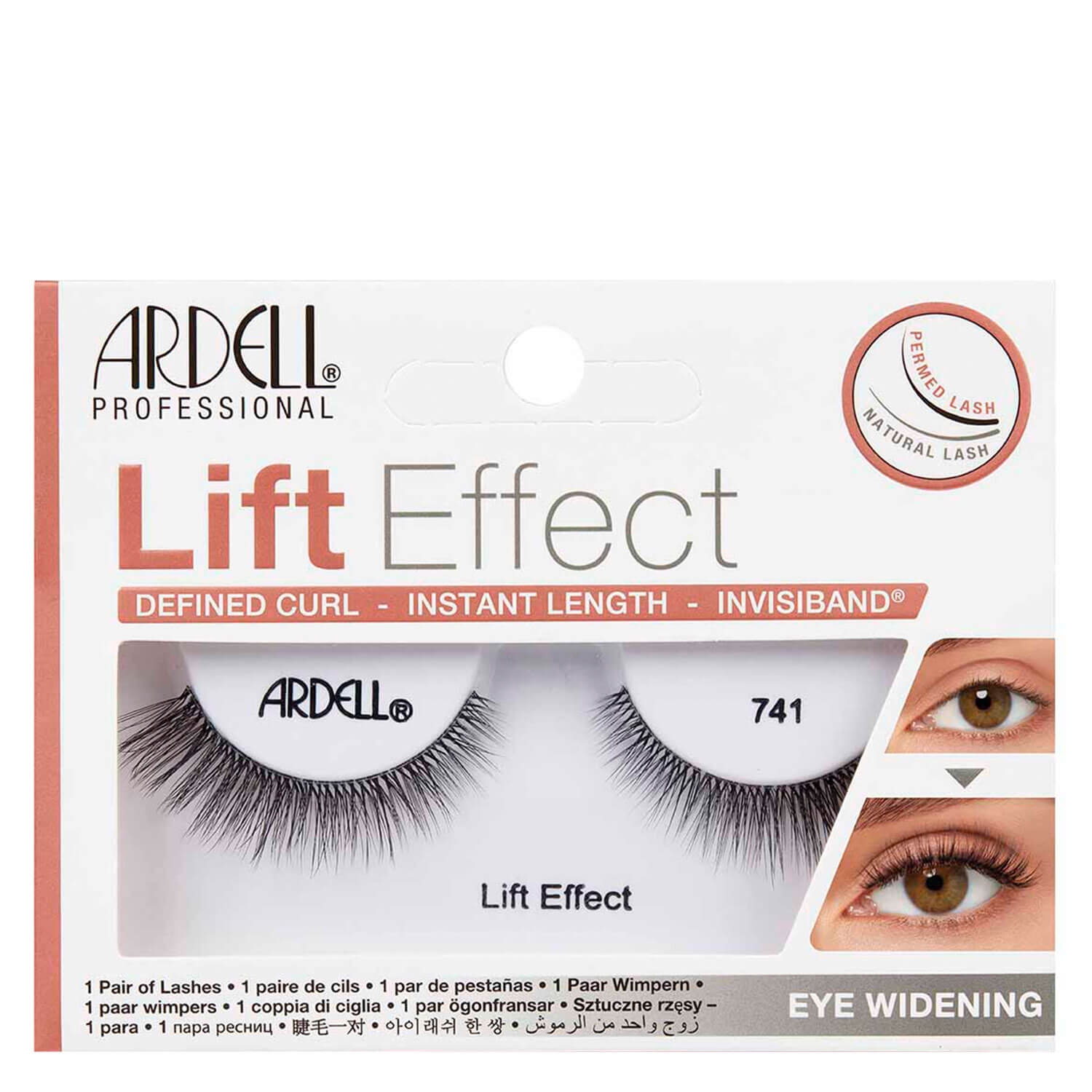 Product image from Ardell False Lashes - Lift Effect 741