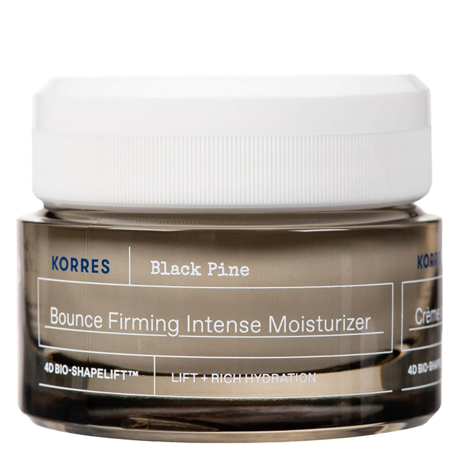 Korres Care - Black Pine 4D Bio-ShapeLift Crème raffermissante et intensément hydratante (peau sèche - très sèche)