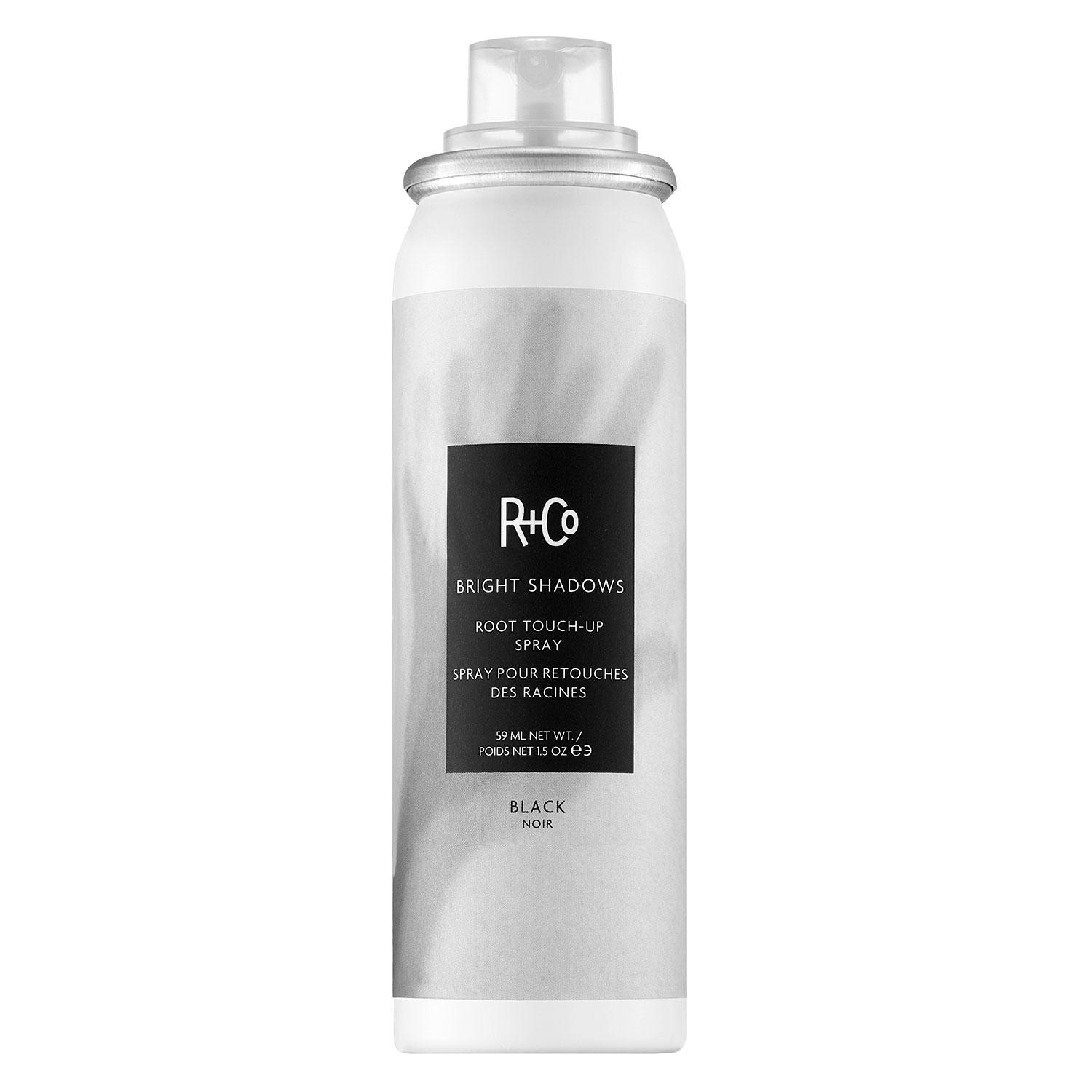 R+Co - Bright Shadows Root Touch-Up Spray Black