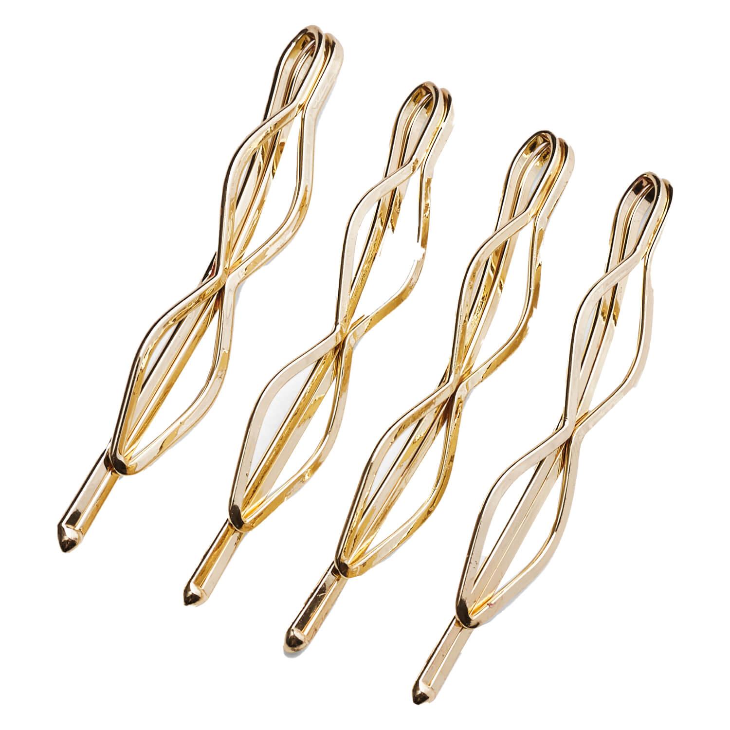 Body Mind and Soul Hair Pin Yoga Gold 5.5cm
