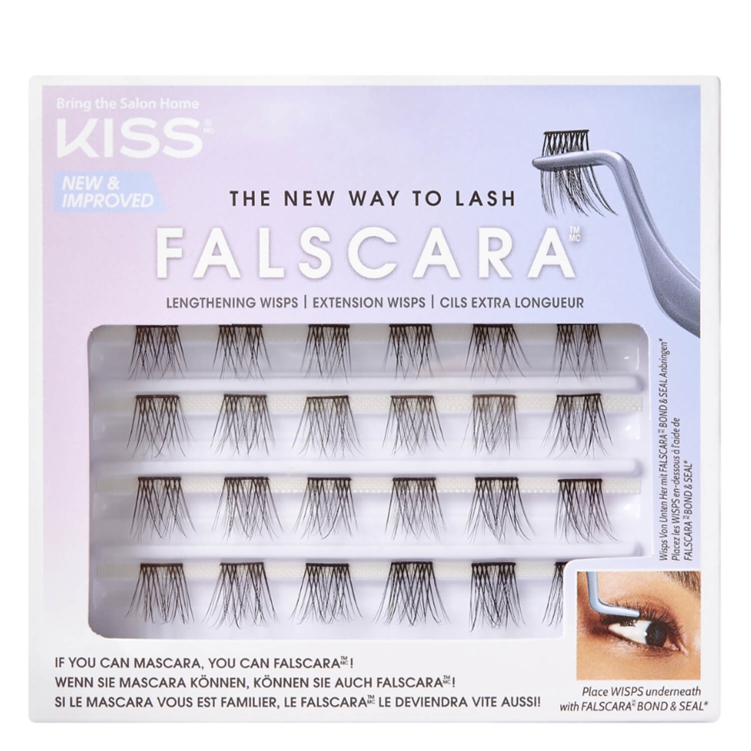 Image du produit de KISS Lashes - Falscara Eyelash Wisp Multi 01
