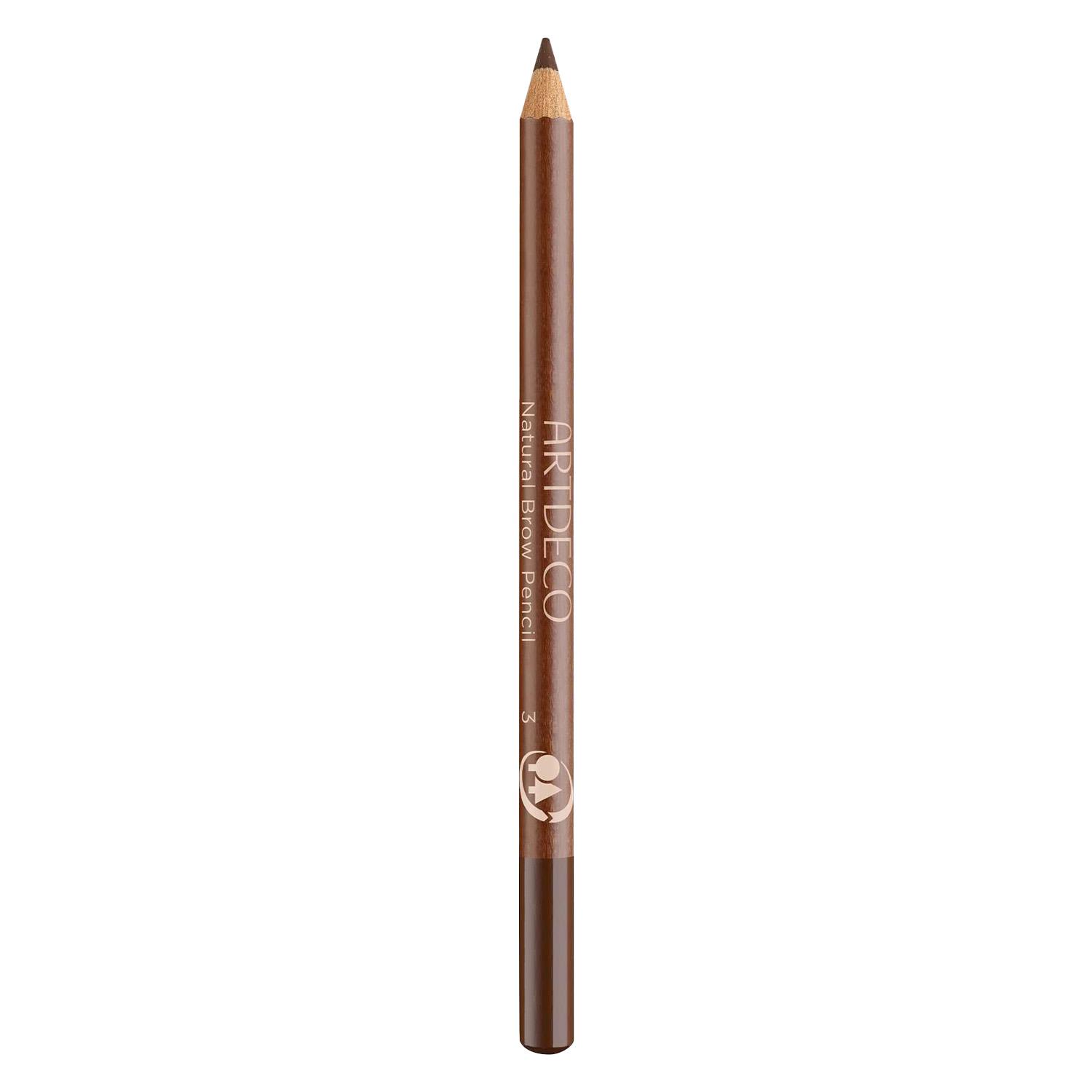 green COUTURE - Natural Brow Pencil Walnut Wood 3