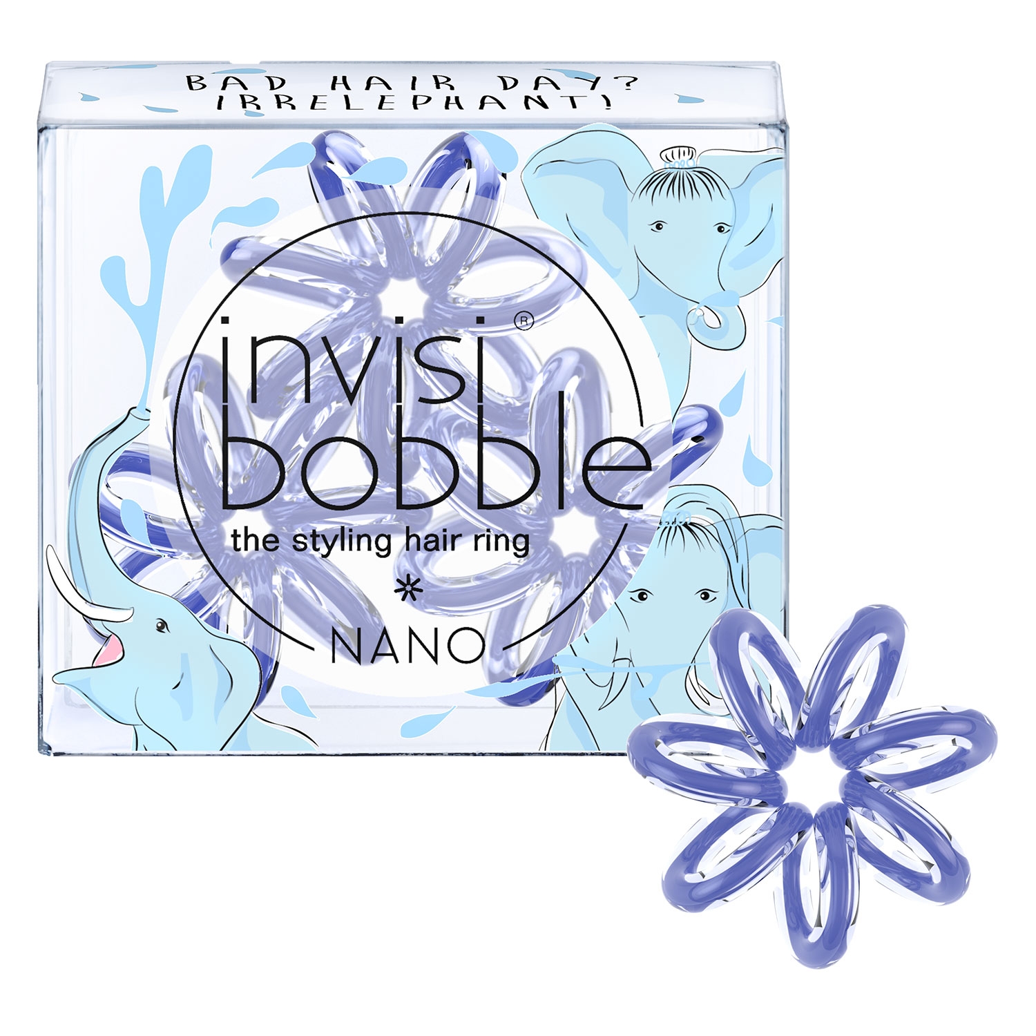 Product image from invisibobble NANO - Circus Collection Irrelephant