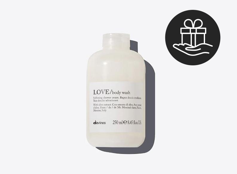<div>
	<strong>Natural beauty</strong>
</div>
<div>
	<div>
		Get a Love Body Wash for free when you buy the Davines Essential Haircare line from CHF 80, 250ml while stock lasts
	</div>
</div>