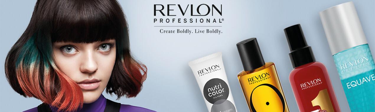 Bannière de marque de Revlon Professional
