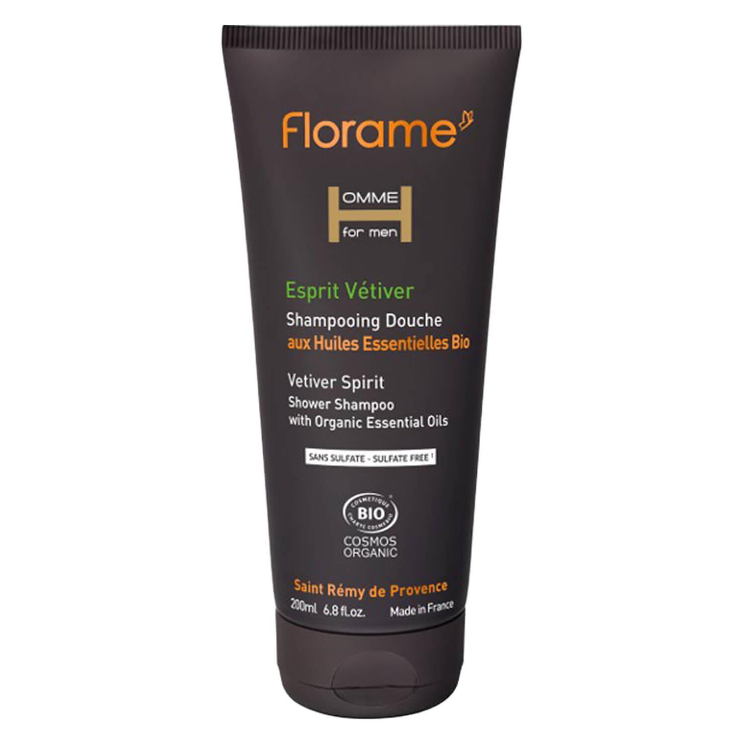 Florame Homme - Vetiver Spirit Shower Shampoo