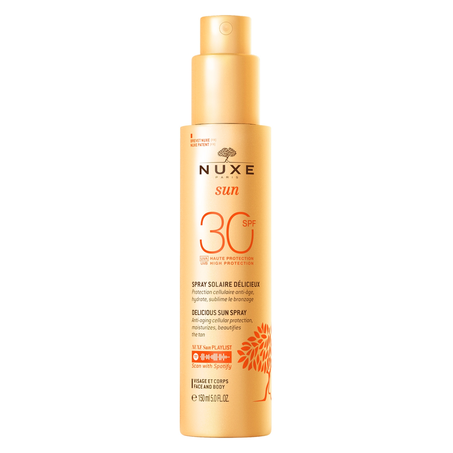 Product image from Nuxe Sun - Spray Solaire Délicieux SPF30