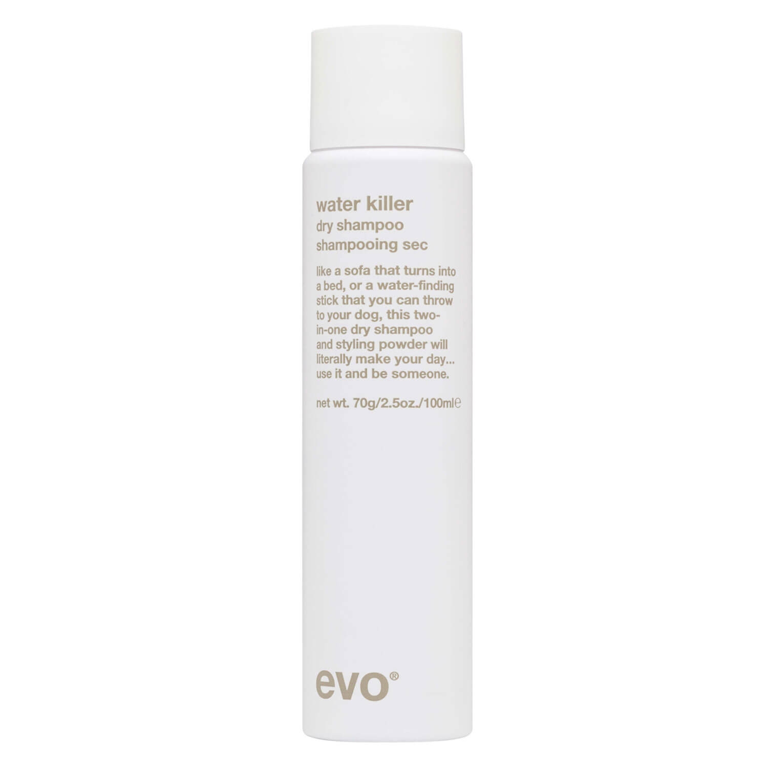Product image from evo style - water killer dry shampoo
