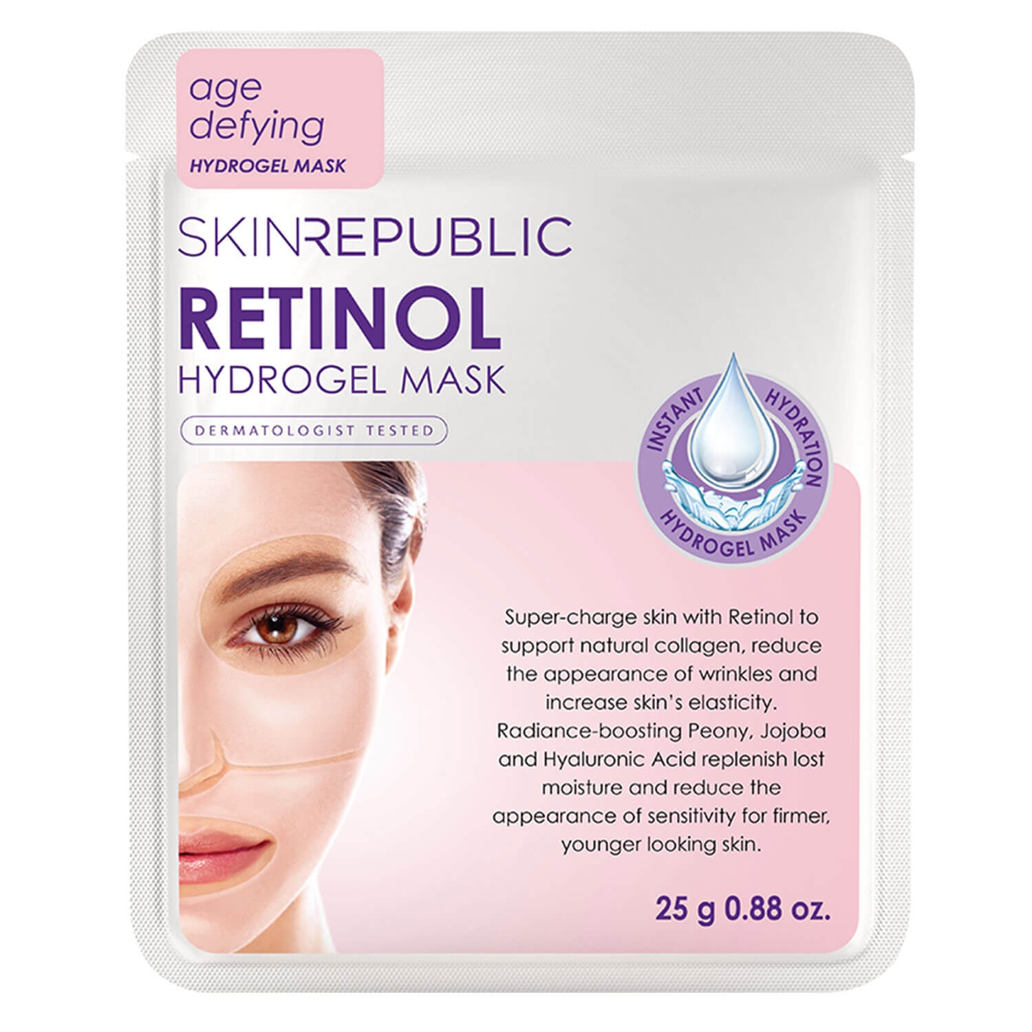 Product image from Skin Republic - Retinol Hydrogel Face Mask
