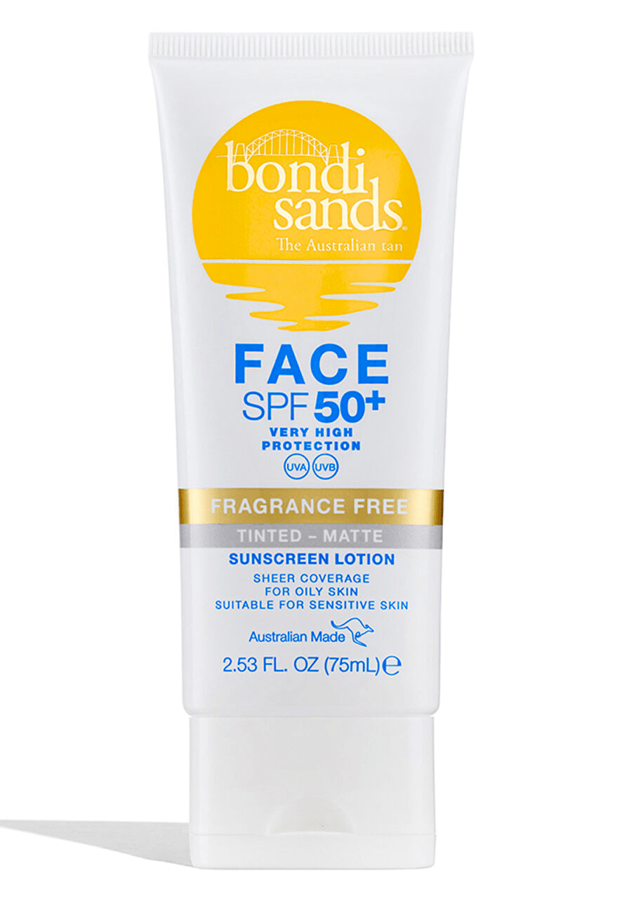 Image du produit de SPF50+ Fragrance Free - Bondi Sands SPF 50+ Fragrance Free Matte Tinted Face Lotion