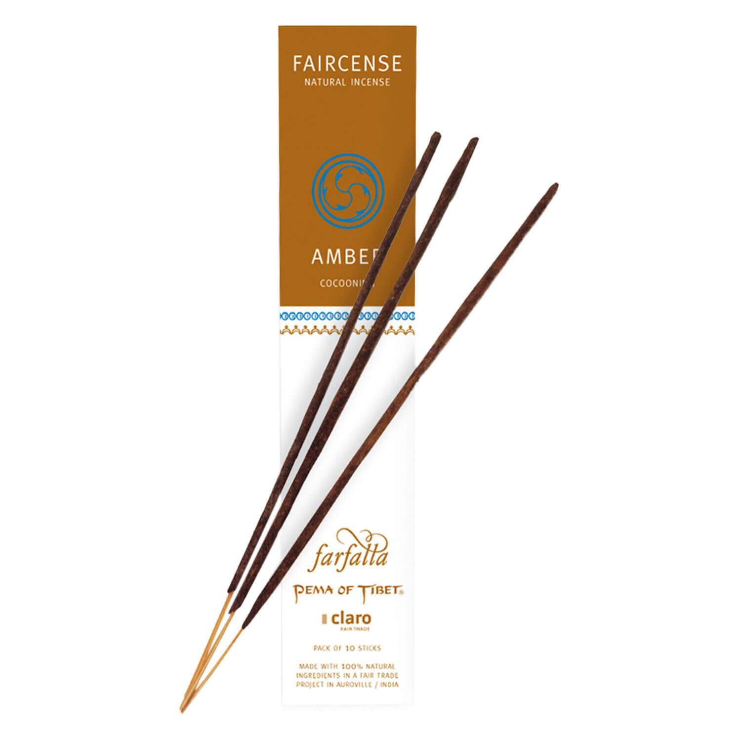 Farfalla Räucherstäbchen - Amber/Cocooning Faircense Incense Sticks
