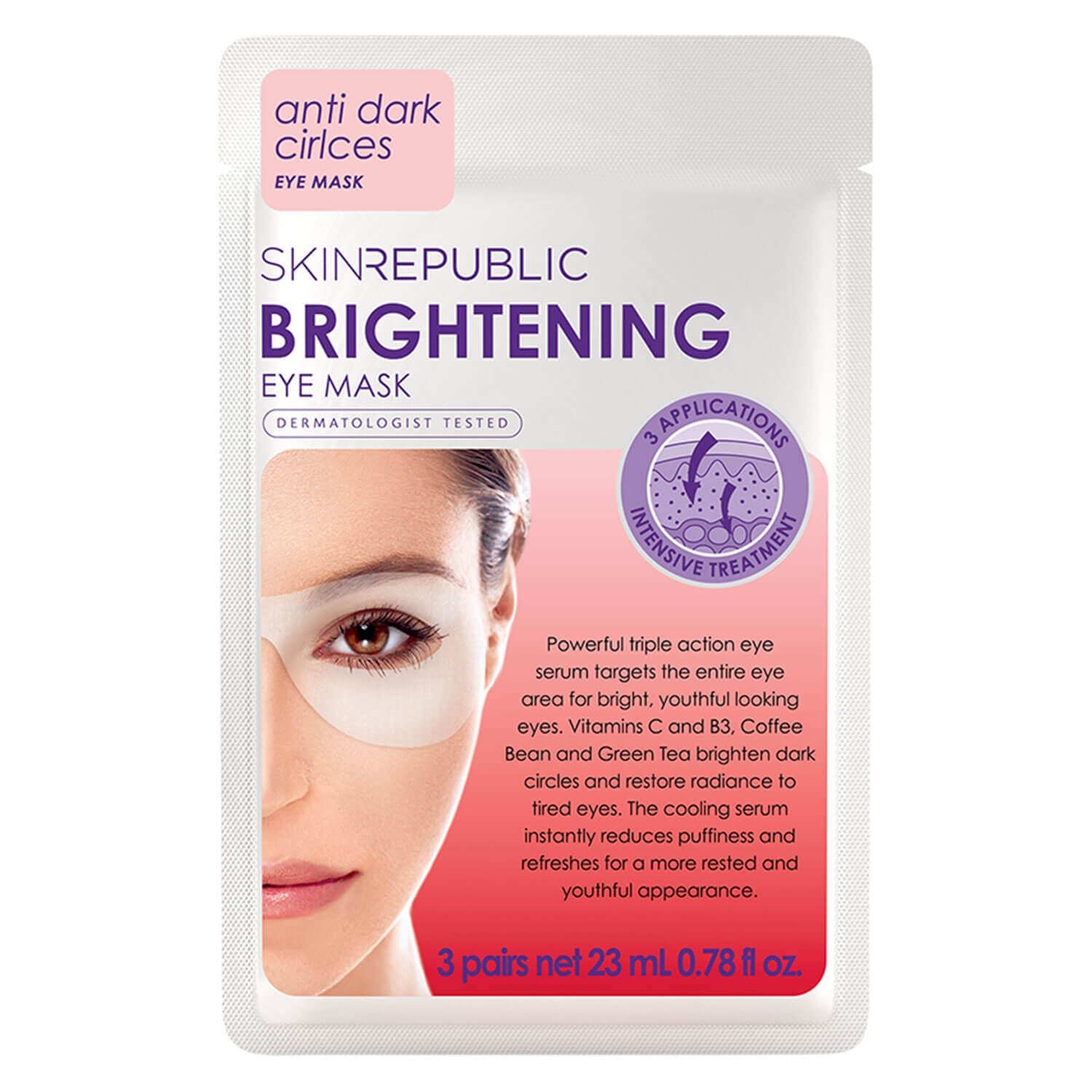 Product image from Skin Republic - Brightening Eye Mask