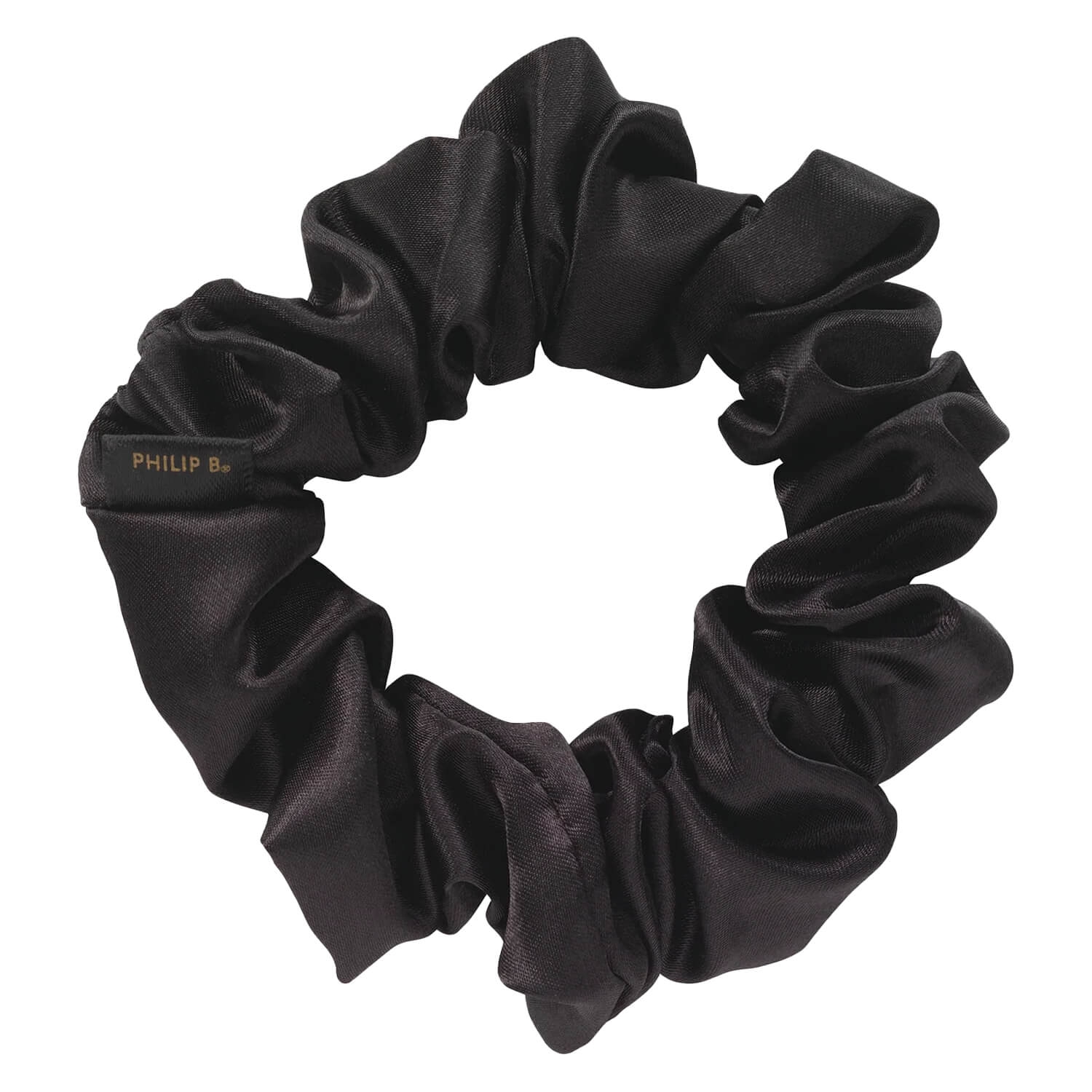 Product image from Philip B - Classic Black Scrunchie