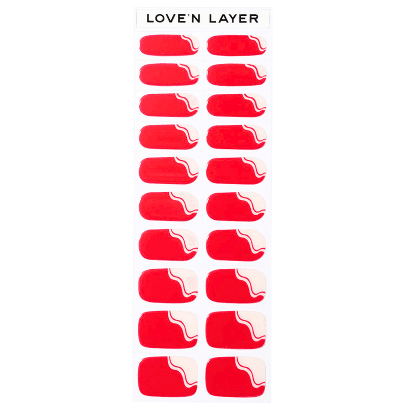 LoveNLayer - French Swirl Lady Red