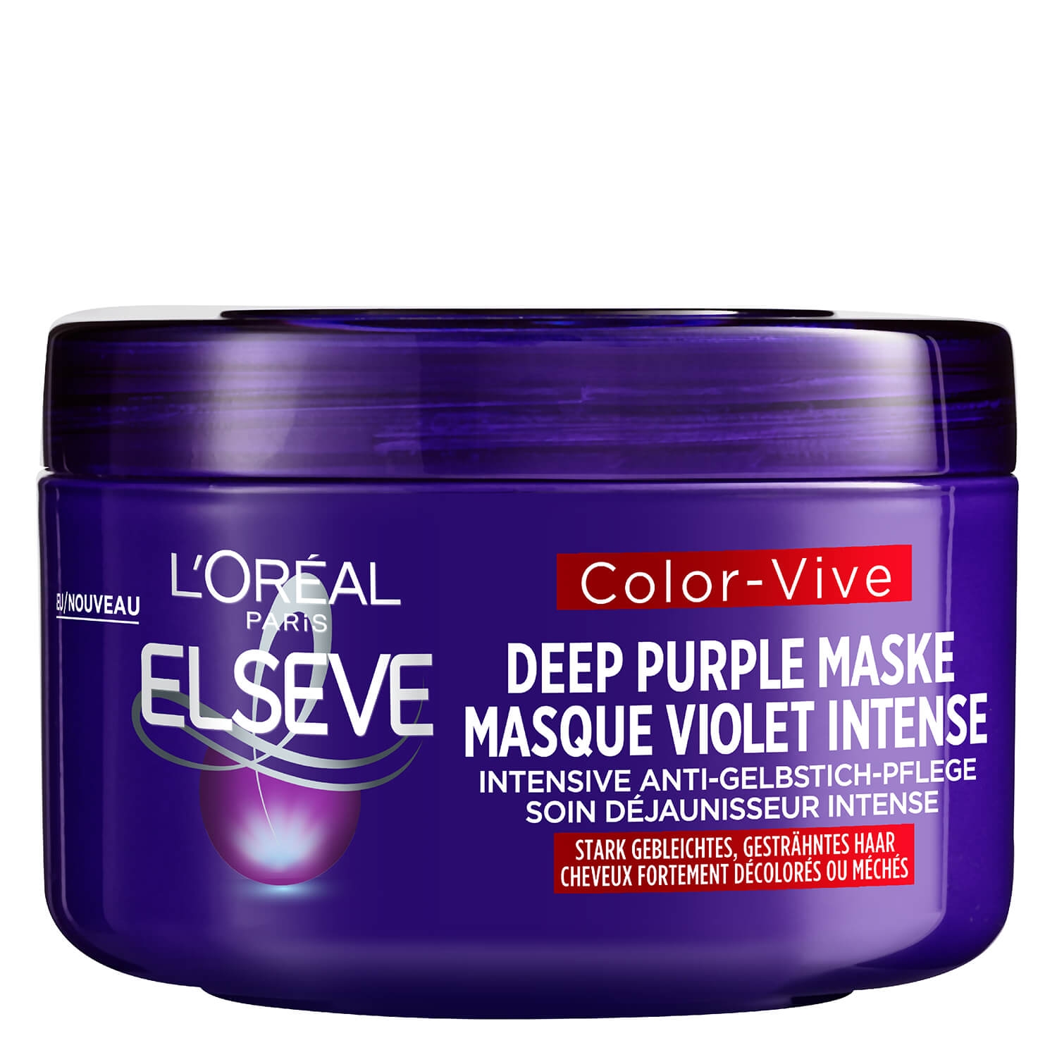 Product image from LOréal Elseve Haircare - Color-Vive Deep Purple Mask