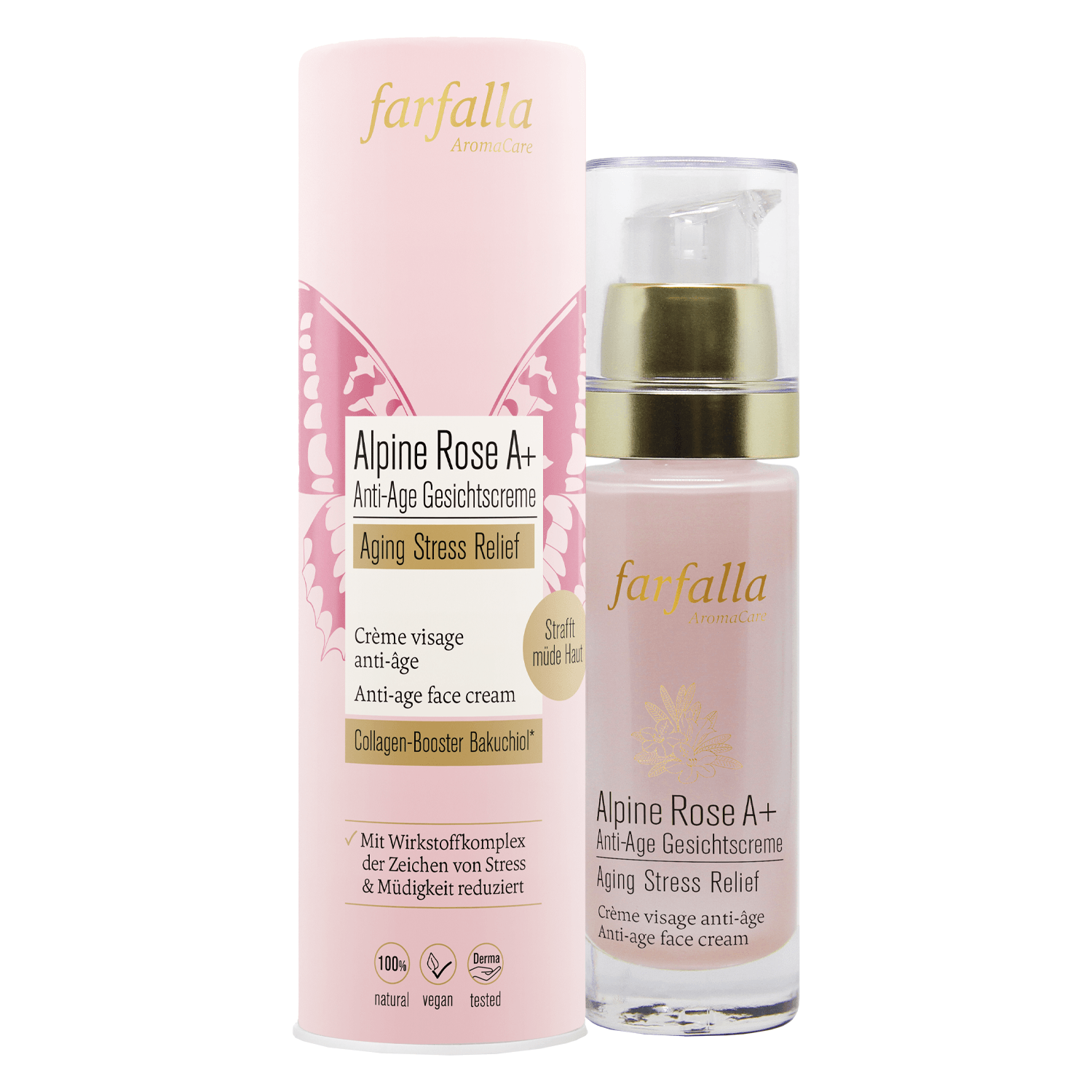 Product image from Farfalla Care - Alpine Rose A+ Anti-Age Gesichtscreme