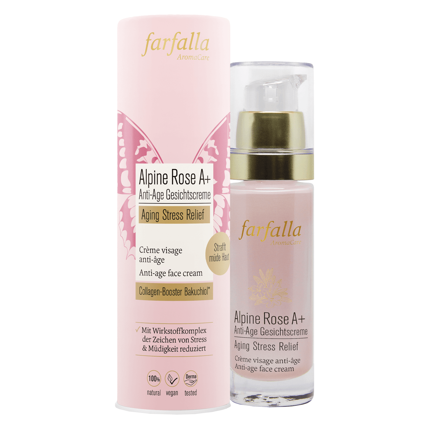 Farfalla Care - Rose Alpine A+ Crème Anti-Age pour le Visage