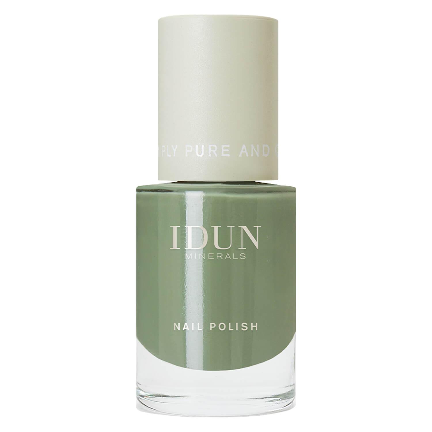 IDUN Nails - Nail Polish Jade Light Khaki Green