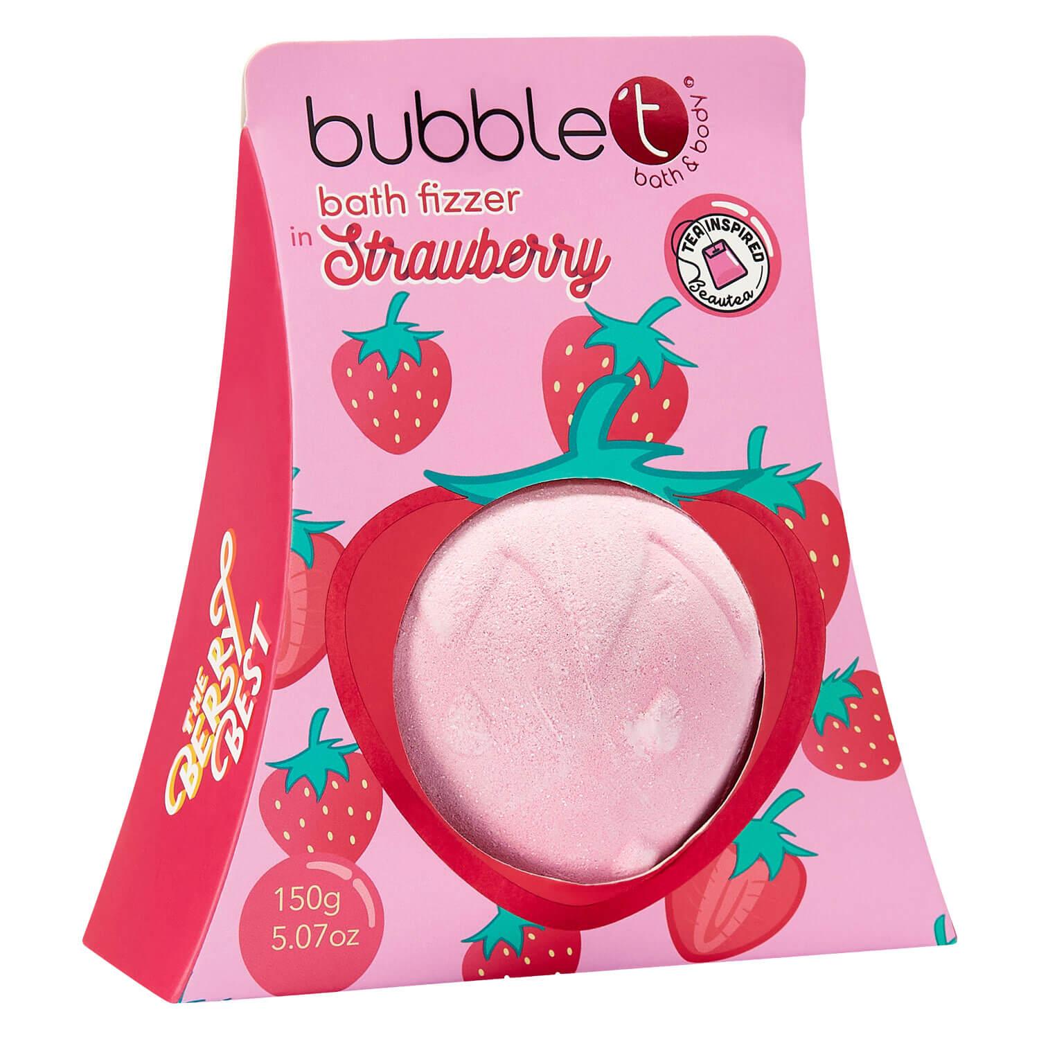 bubble t - Fruitea Bath Fizzer Strawberry
