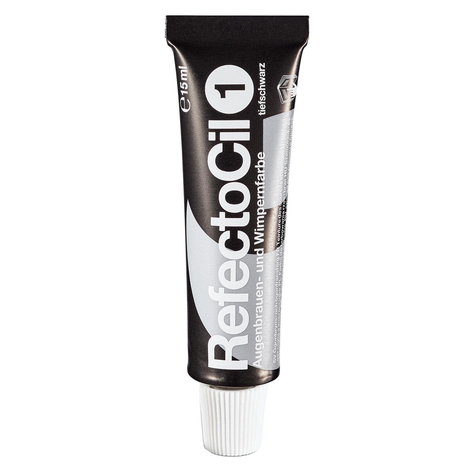 RefectoCil Colors - No.1 Pure Black Eyelash & Eyebrow Tint