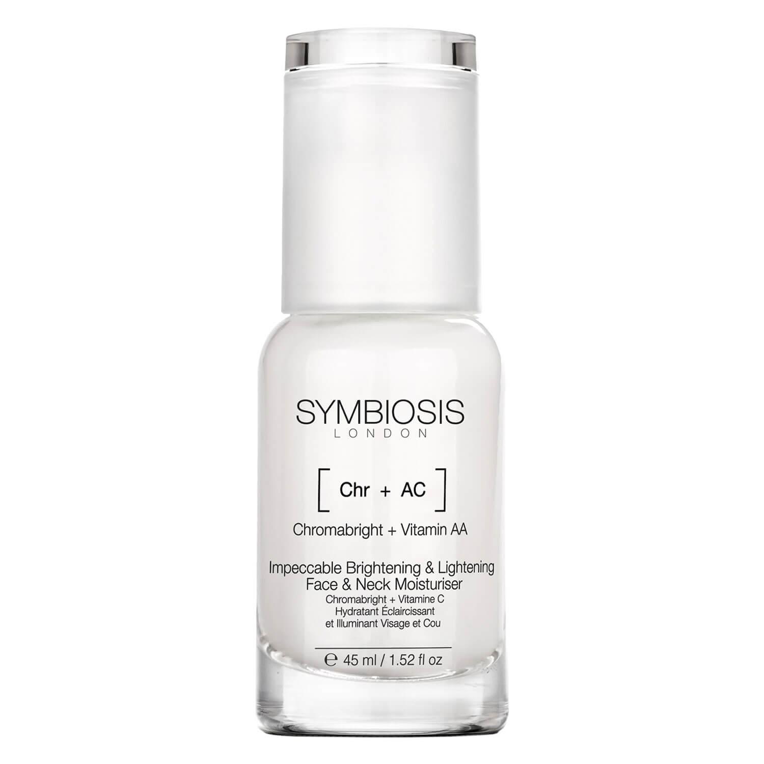 Symbiosis - [Chromabright + Vitamin C] Hydratant Éclaircissant et Illuminant Visage et Cou 