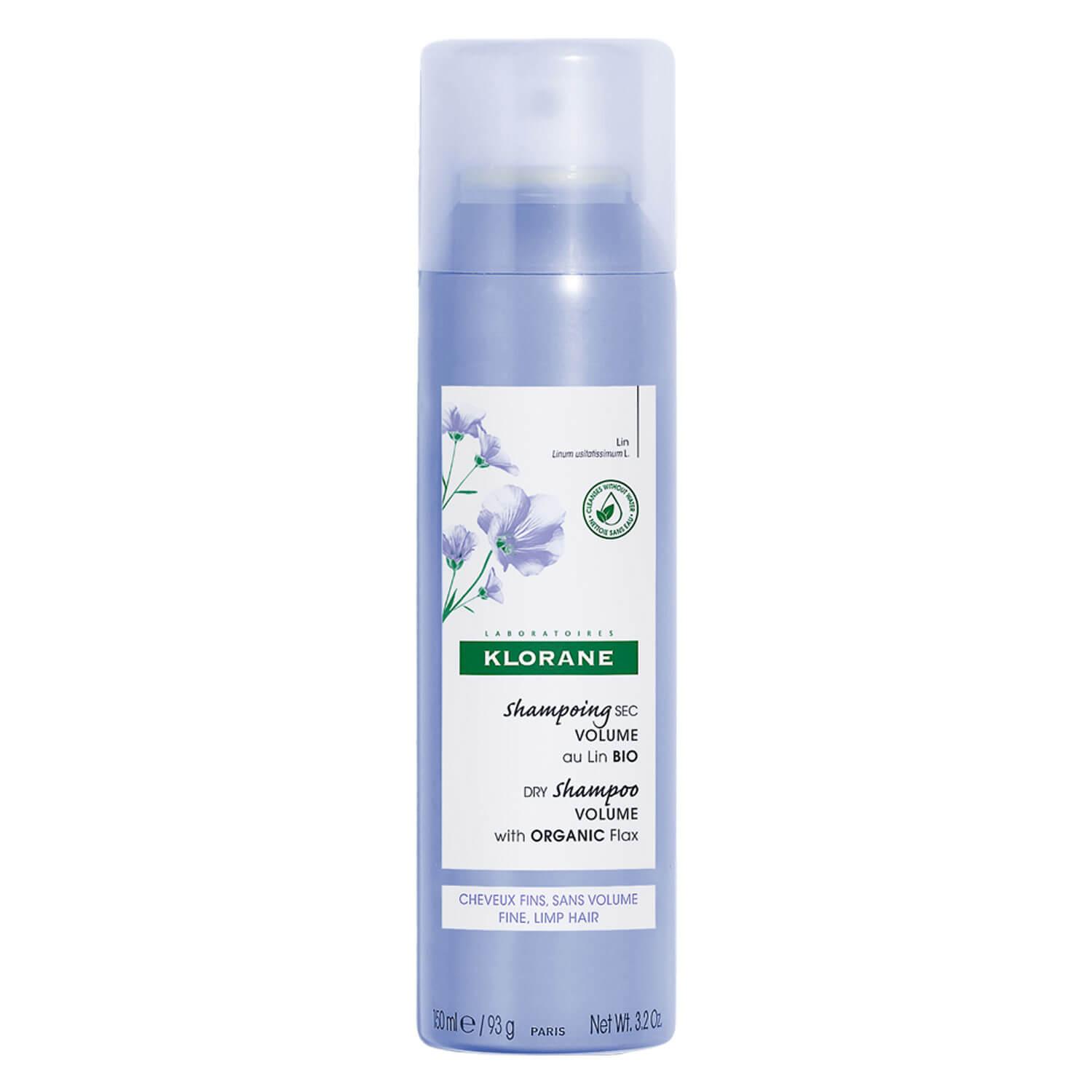 KLORANE Hair - Volume Flax Fiber Dry Shampoo