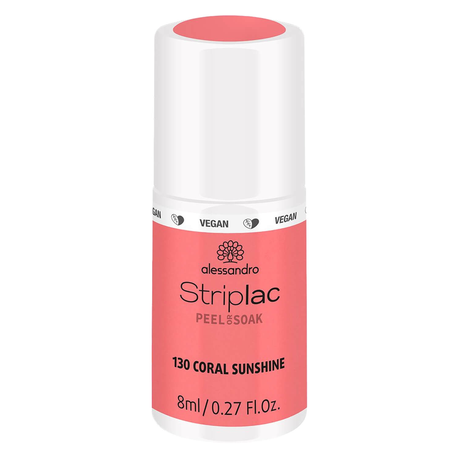 Product image from Striplac Peel or Soak - Coral Sunshine