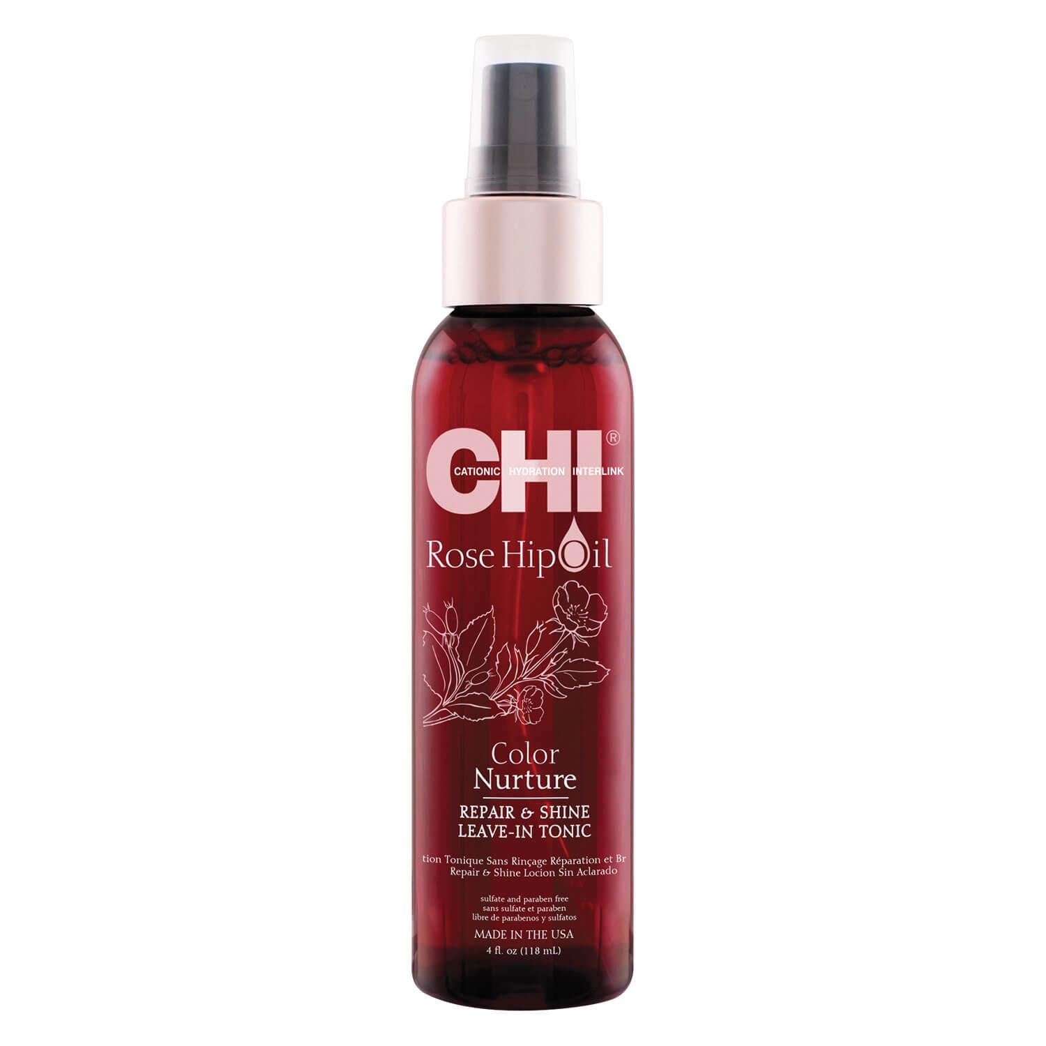 CHI Rose Hip Oil - Repair & Shine Leave-In Tonic
