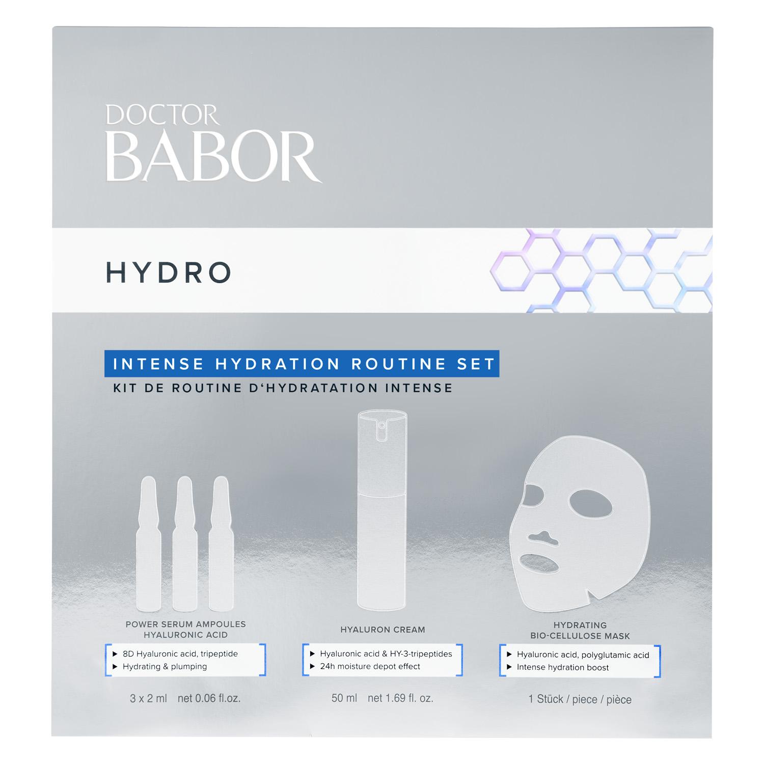 DOCTOR BABOR - Intense Hydration Routine Set