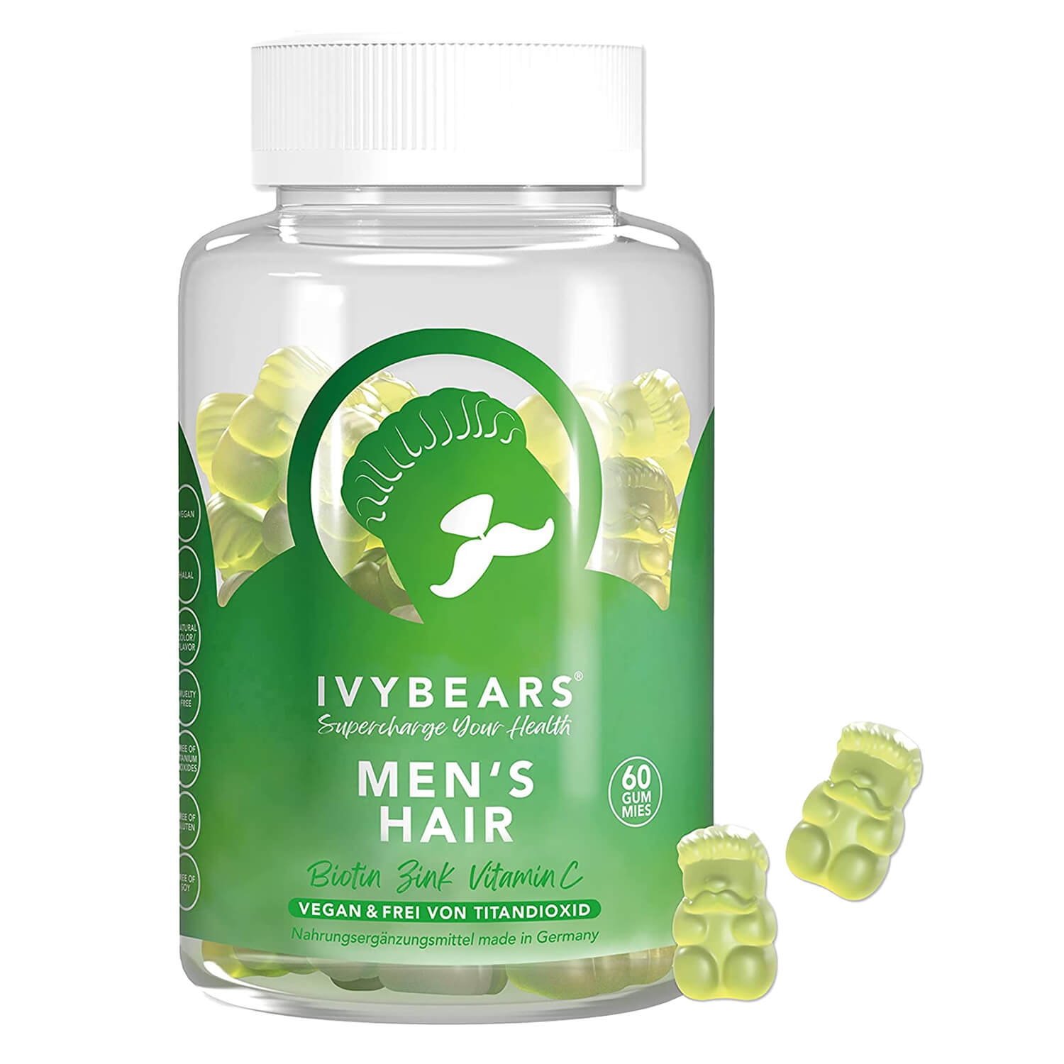 Produktbild von Ivybears - Men's Hair Vitamins