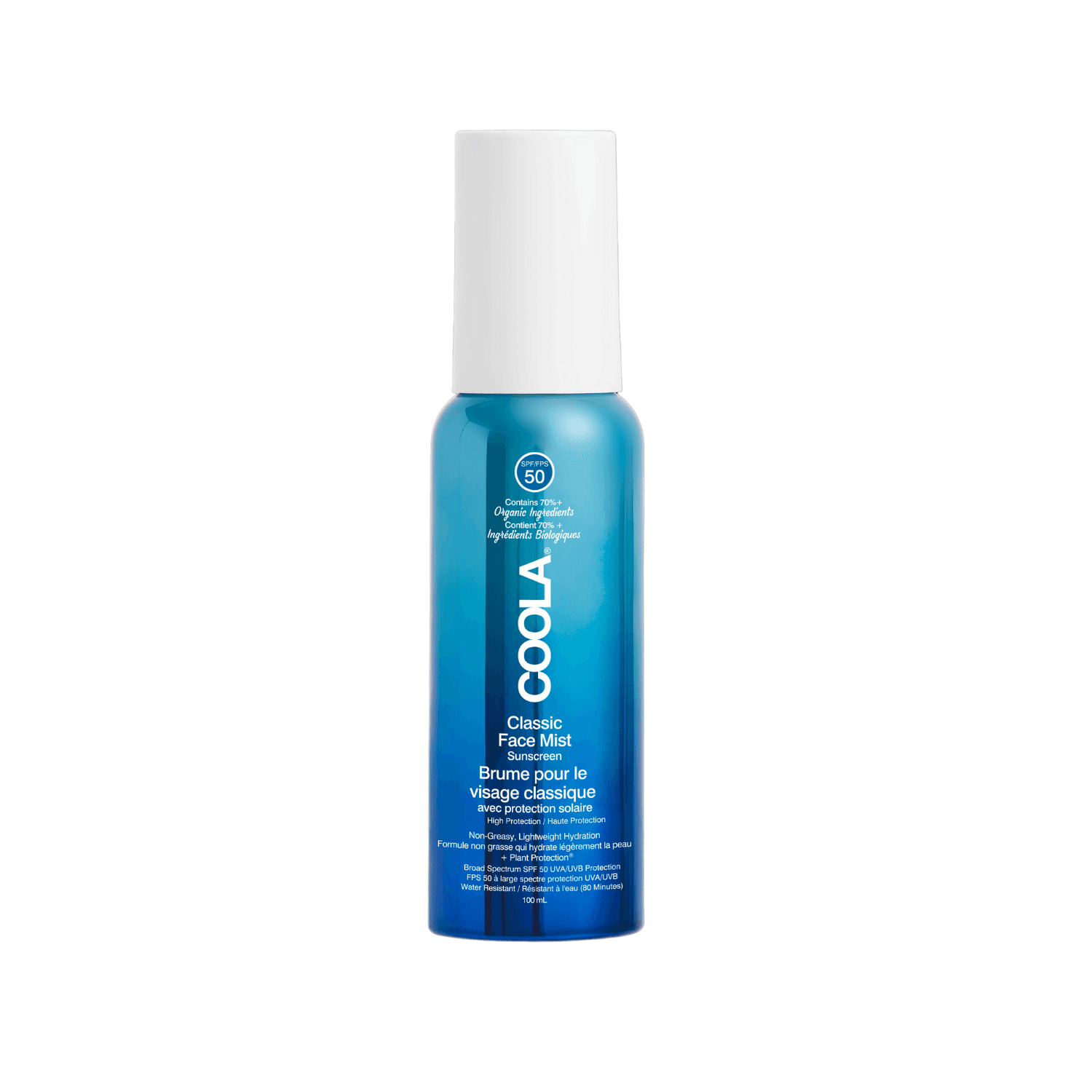 COOLA - Classic Face Organic Sunscreen Mist SPF50