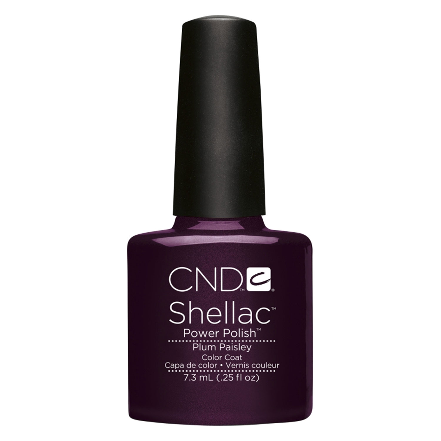 Product image from Shellac - Color Coat Plum Paisley