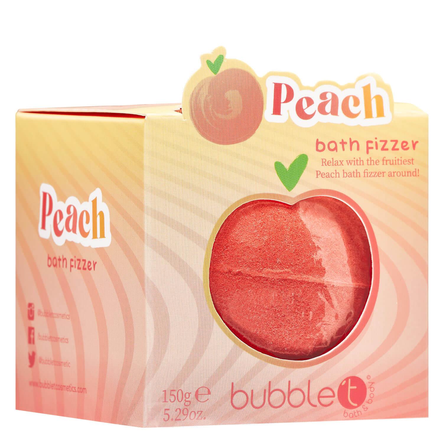bubble t - Peach Bath Fizzer