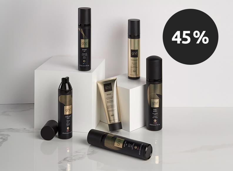<div>
	<strong>45% discount on the ghd styling range</strong>
</div>