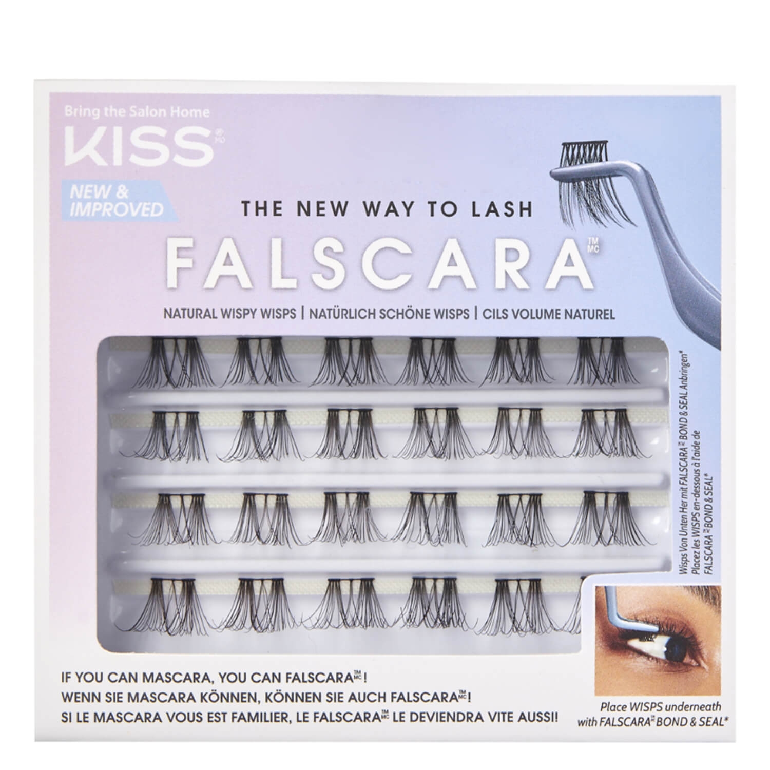 Image du produit de KISS Lashes - Falscara Eyelash Wisp Multi 02